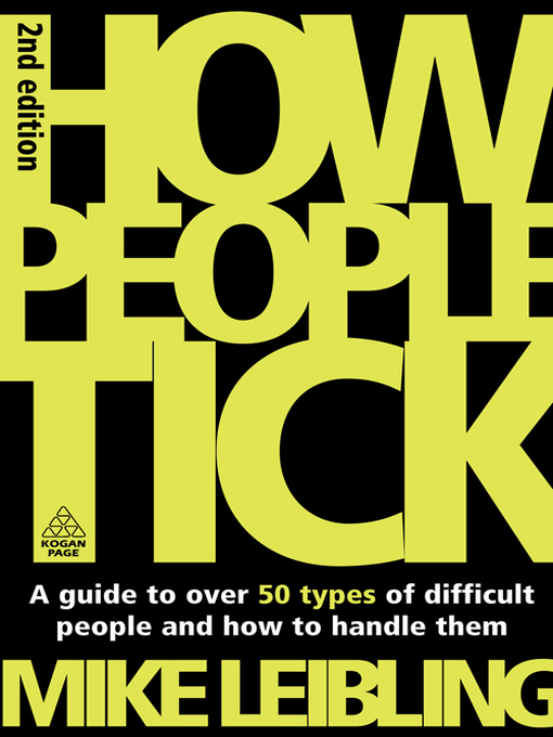 Title details for How People Tick by Mike Leibling - Available